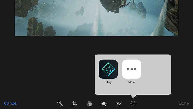 Illustration for article titled Edit Your Photos with Third-Party Extensions in iOS 8